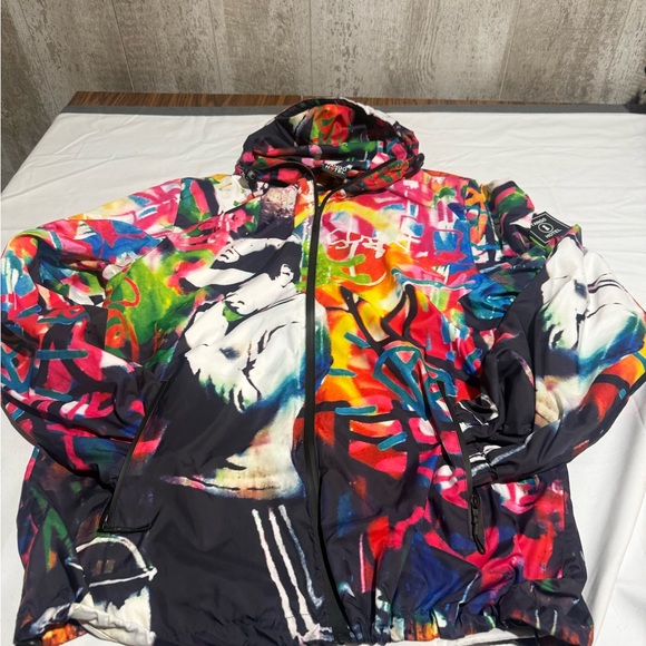 Hotel Collection Other - Hotel Tango Limited Release Bansky Graffiti wind breaker Men’s Jacket size L